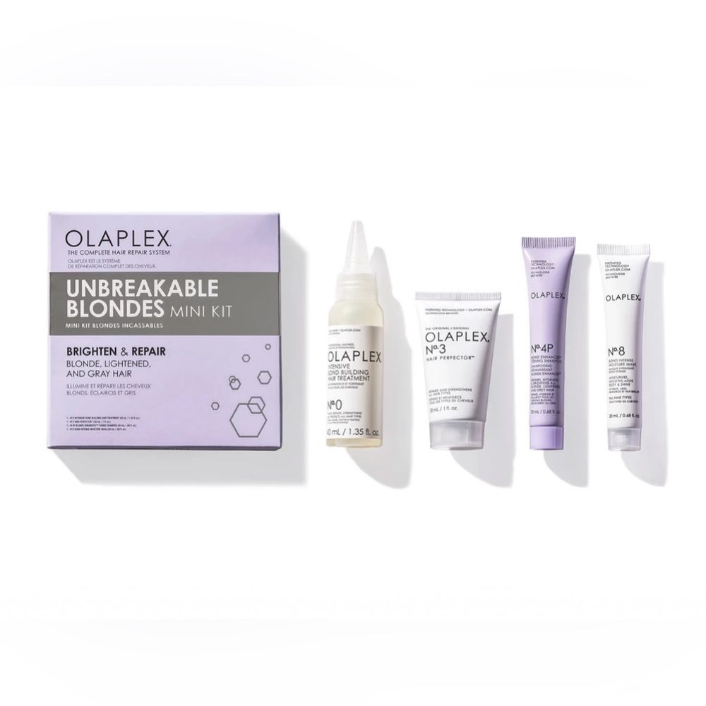 Unbreakable blondes olaplex mini kit